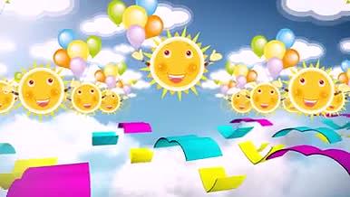 放飞梦想太阳气球纸飞机视频的预览图